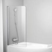 Шторка для ванны Ravak CVSK1 Rosa 140/150 L одноэлементная левосторонняя профиль белый стекло transparent 7QLM0100Y1