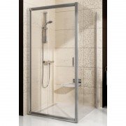 Стенка для душевой кабины Ravak Blix BLPS-80 профиль хром стекло grape 9BH40C00ZG