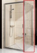 Стенка для душевой кабины Ravak Blix BLPS-100 профиль хром стекло grape 9BHA0C00ZG