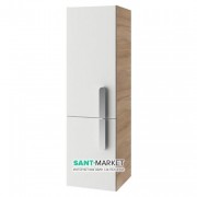 Пенал бічній підвісний Ravak Chrome SB 350 L ДСП / МДФ капучино / білий глянець X000000966