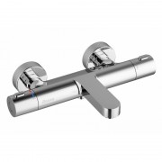 Термостатический смеситель для ванны Ravak Termo 300 TE 023.00/150 двухвентильный латунь хром X070097