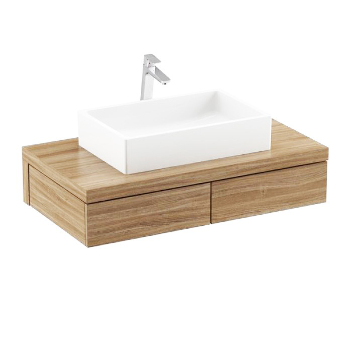 Тумба під раковину підвісна Ravak Formy SD 1000 МДФ дуб X000001033