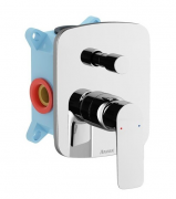 Смеситель для душа встраиваемый Ravak Classic CL 065.00 с переключателем для R-box латунь хром X070088