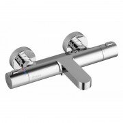 Термостатический смеситель для ванны Ravak Termo 300 TE 023.00/150 двухвентильный латунь хром X070097