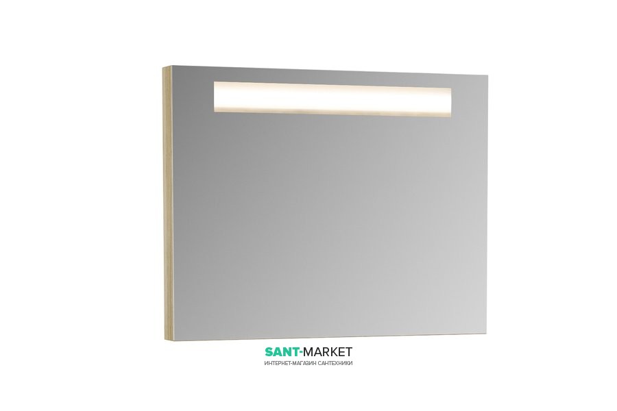 Зеркало настенное с подсветкой Ravak Classic 600 прямоугольное латте X000000938