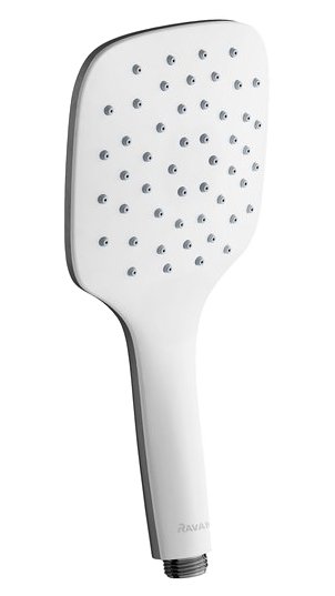 Душова лійка Ravak 959.10 1 функція пластик хром / білий X07P351