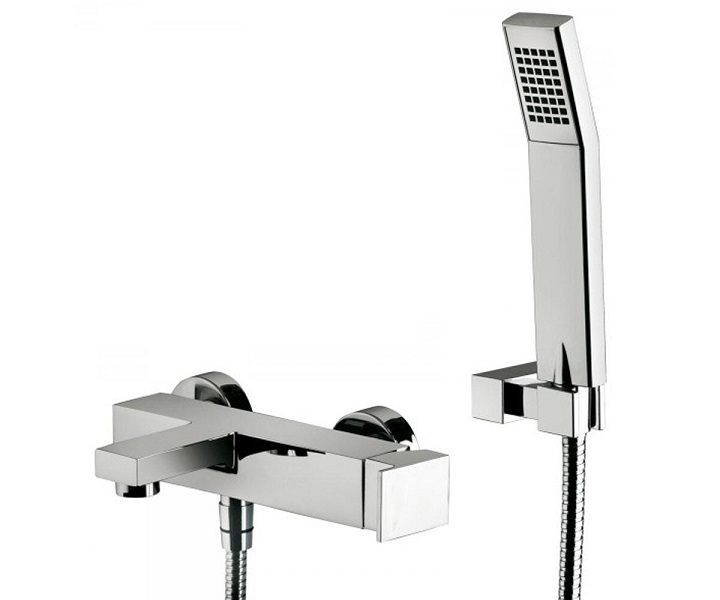 Смеситель однорычажный для ванны с душем Paffoni Elle хром EL 023 CR