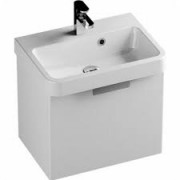 Тумба под раковину подвесная Ravak BeHappy SD 530 ДСП/МДФ белый X000001097