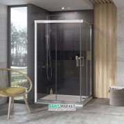 Душевой уголок квадратный Ravak 10° 10RV2K-80 белый профиль стекло transparent 1ZJ40100Z1