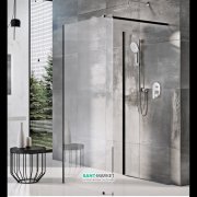 Душевой уголок  Ravak Walk In Corner-110/80 профиль черный стекло transparent GW1CD4300Z1