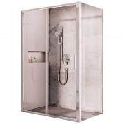 Дверь душевая прямоугольная Ravak Blix Slim BLSDP2-100 профиль полированный алюминий стекло transparent X0PMA0C00Z1