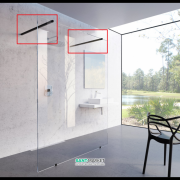 Держатели для стенки душевого уголка Ravak Walk In Set-100 Free GWD010003021