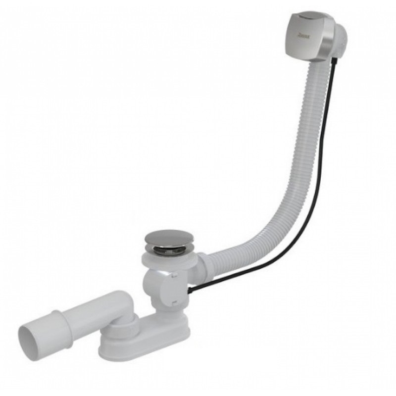 Сифон для ванны Ravak 570 B S/R с переливом хром X01507