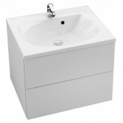 Тумба під раковину підвісна Ravak SD 760 Rosa II ДСП / МДФ білий глянець X000001293