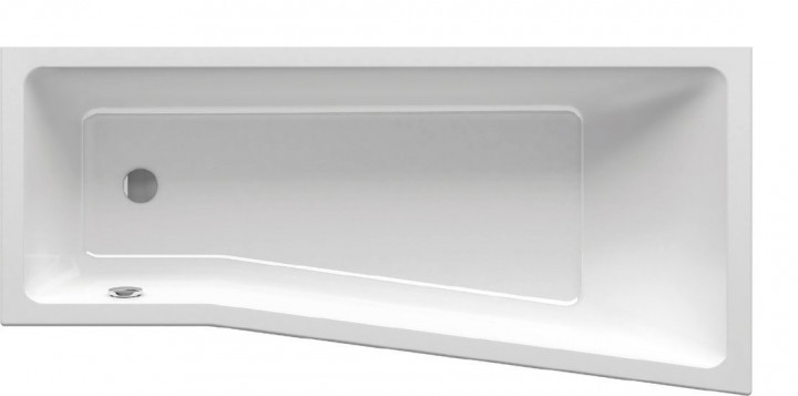 Ванна акриловая асимметричная Ravak Be Happy II 160x75 R правая белая C971000000