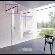 Держатели для стенки душевого уголка Ravak Walk In Set-90 Free GWD01000302