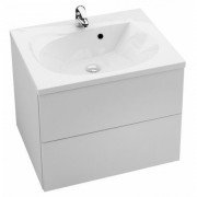 Тумба под раковину подвесная Ravak SD 760 Rosa II ДСП/МДФ белый глянец X000001293