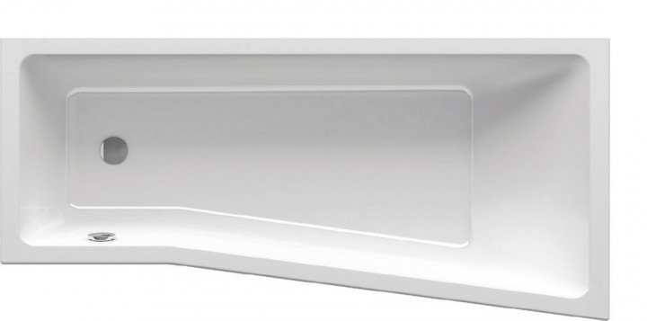 Ванна акрилова асиметрична Ravak Be Happy II 160x75 R права біла C971000000