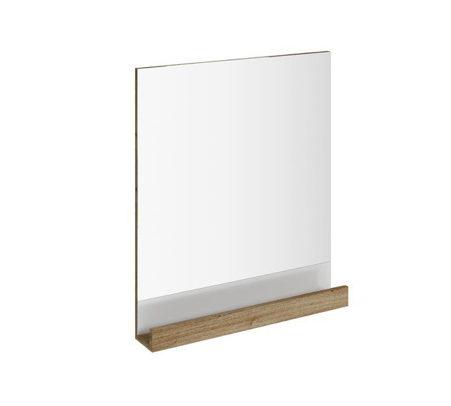 Дзеркало настінне прямокутне Ravak 10 ° 650 МДФ темний горіх X000000853