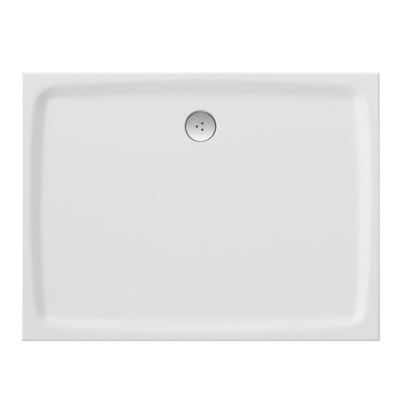 Душевой поддон из литого мрамора Ravak Gigant Pro 100x80 Flat прямоугольный белый XA03G411010