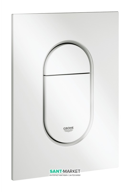 Встраиваемая клавиша смыва для унитаза Grohe Arena Cosmopolitan S пластик альпин-белый 37624SH0