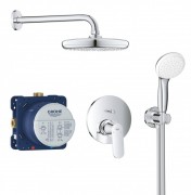 Душевой гарнитур Grohe Eurosmart Cosmopolitan со смесителем латунь хром 25219001