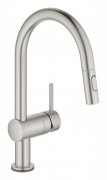 Смеситель для кухни Grohe Minta Touch однорычажный сенсорный суперсталь 31358DC2