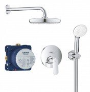 Душевой гарнитур Grohe Eurosmart Cosmopolitan со смесителем латунь хром 25219001