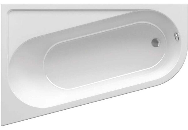 Ванна акриловая асимметричная Ravak Chrome 170x105 L левая белая CA31000000