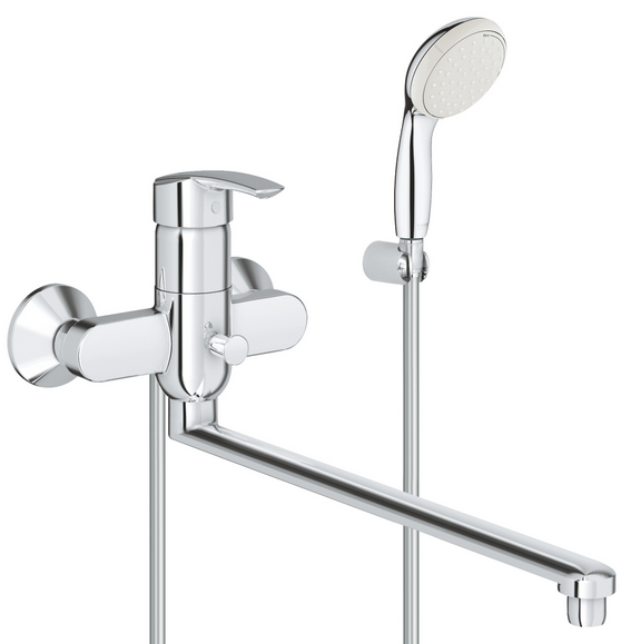 Cмеситель для ванны Grohe Multiform однорычажный с ручным душем хром 3270800A