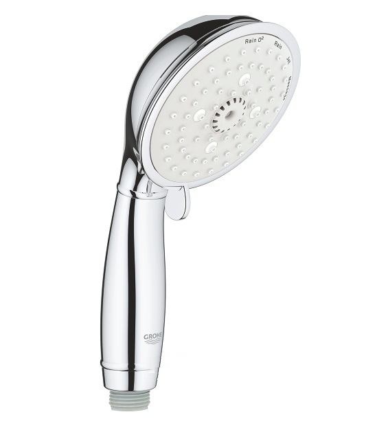 Душова лійка Grohe New Tempesta Rustic 100 4 види струменя хром 26085001