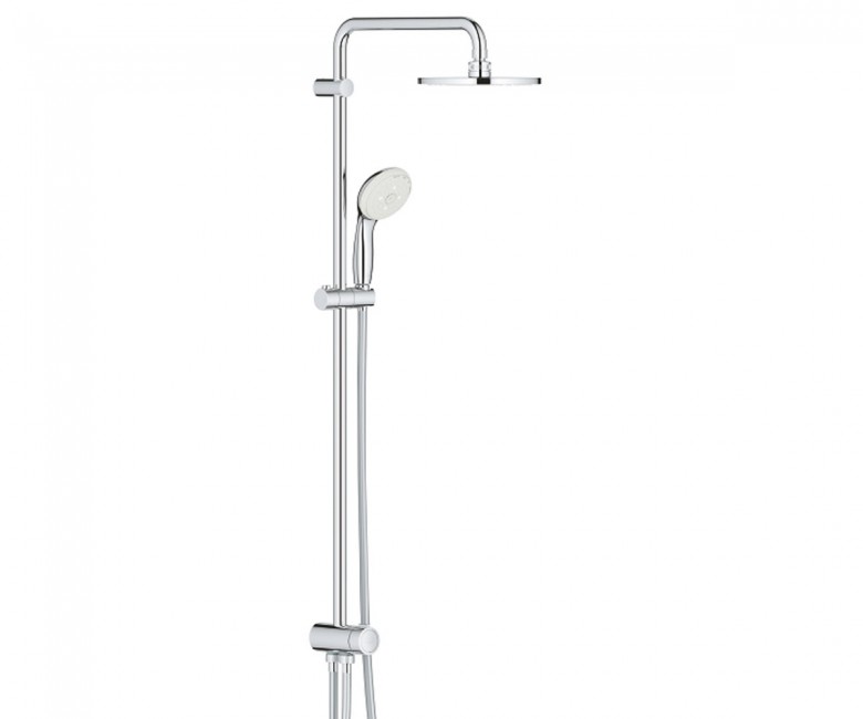 Душевой гарнитур Grohe Tempesta System 200 с верхним душем и переключателем хром 26452001
