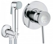 Набор для гигиенического душа скрытого монтажа Grohe EX Bau Classic хром UA2904800S