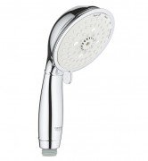 Душевая лейка Grohe New Tempesta Rustic 100 4 вида струи хром 26085001