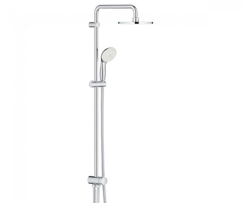 Душевой гарнитур Grohe Tempesta System 200 с верхним душем и переключателем хром 26452001