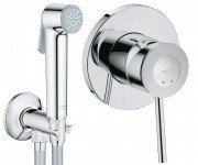 Набор для гигиенического душа скрытого монтажа Grohe EX Bau Classic хром UA2904800S