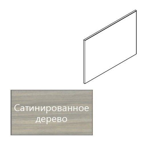 Панель боковая для ванны Ravak City 80 R боковая правосторонняя акрил сатинированное дерево X000001109