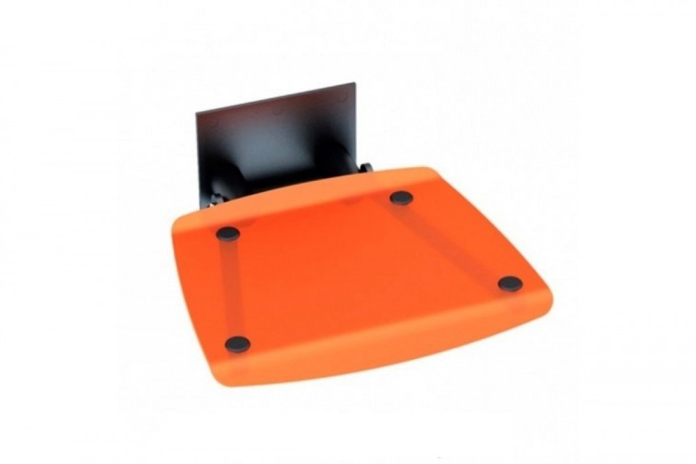 Сиденье для душа Ravak OVO-B оранжевый/черный B8F0000047