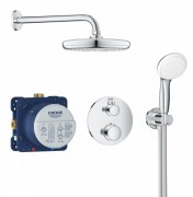 Душевой гарнитур с термостатом Grohe Grohtherm латунь/пластик хром 34727000