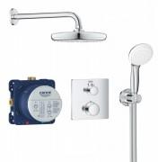 Душевой гарнитур с термостатом Grohe Grohtherm латунь/пластик хром 34729000