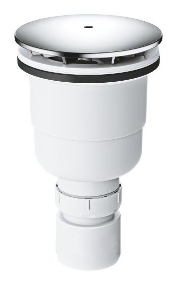 Сифон для душевого поддона Grohe вертикальный пластик хром 49533000