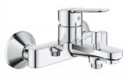 Смеситель для ванны Grohe BauEdge однорычажный латунь хром 23605000