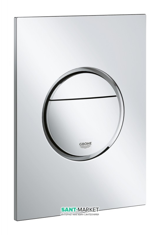 Встраиваемая кнопка смыва для унитаза Grohe Nova Cosmopolitan S пластик хром 37601000