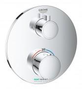 Термостат для душа встраиваемый Grohe Grohtherm двухвентильный на два положения латунь хром 24076000