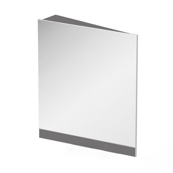 Дзеркало настінне кутовий Ravak 10 ° 650 L лівосторонній сірий глянець X000001077
