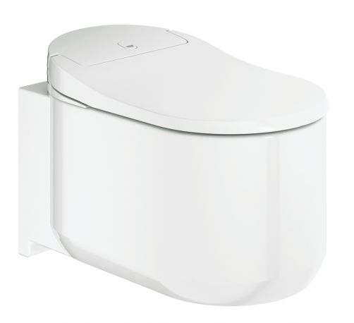 Унітаз-біде підвісний Grohe Sensia Arena з електронним управлінням альпін-білий 39354SH1