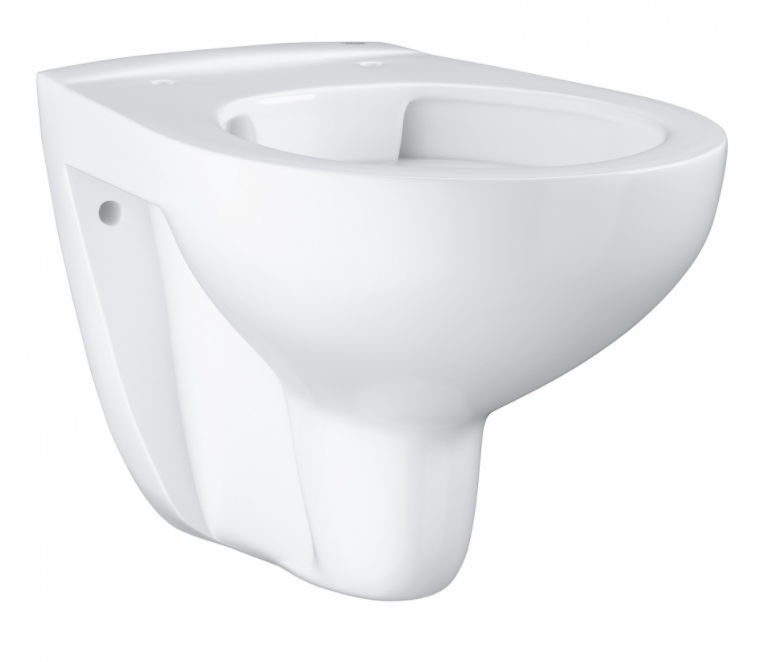 Унітаз підлоговий безободковий Grohe Bau Ceramic без бачка і сидіння білий 39349000