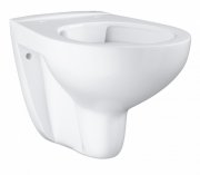 Унитаз напольный безободковый Grohe Bau Ceramic без бачка и сиденья белый 39349000