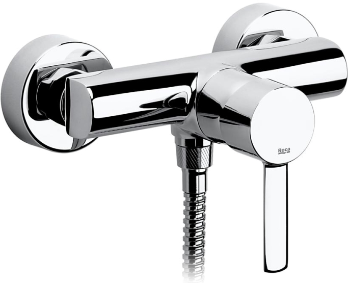 Смеситель для душа настенный Roca Targa однорычажный латунь хром 5A2160C00