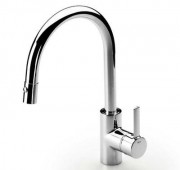 Змішувач для кухні з висувним поворотним виливом Roca Targa змішувач латунь хром A5A8160C00